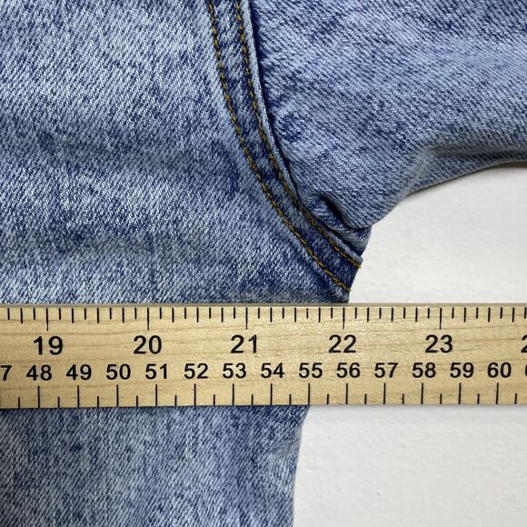 BDG Urban Outfitters Acid Wash Oversized Jean Jacket Blue Size Small - Picture 9 of 13